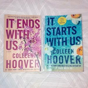 It Ends With Us series Colleen Hoover book bundle